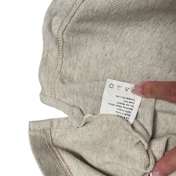 Timberland Weathergear Men's V-Neck  Beige Size L Pullover - Picture 10 of 16